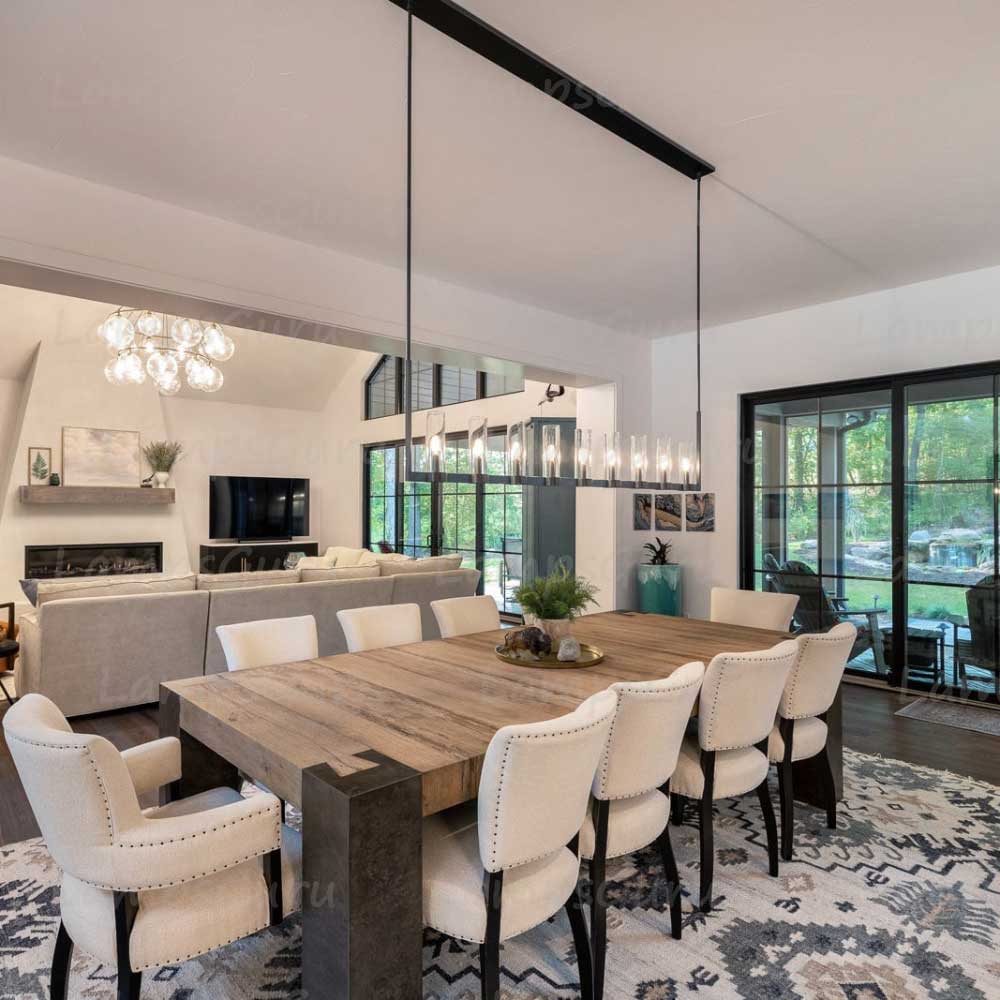 Ravelley Linear Chandelier 73"