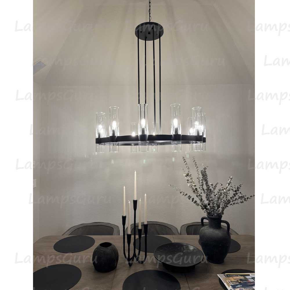 Ravelley Round Chandelier 36"