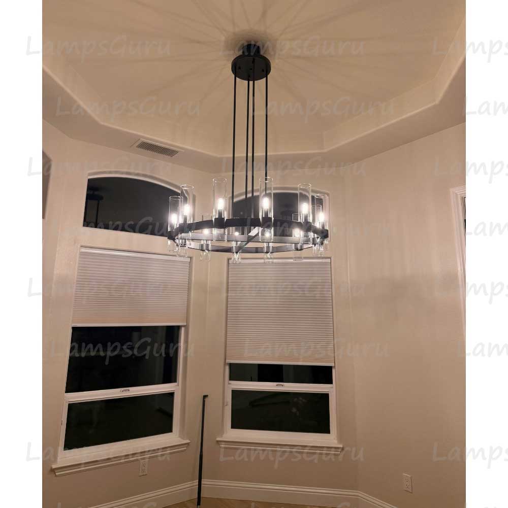 Ravelley Round Chandelier 36"