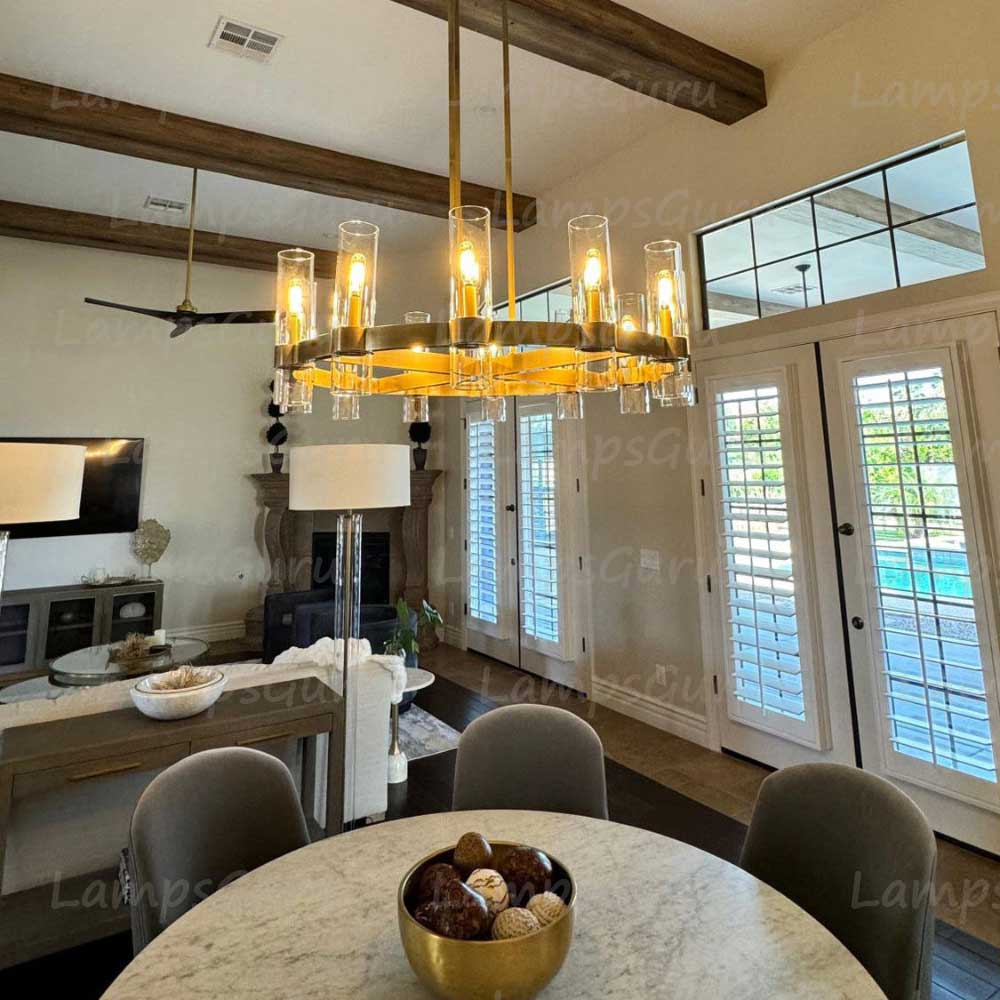Ravelley Round Chandelier 36"