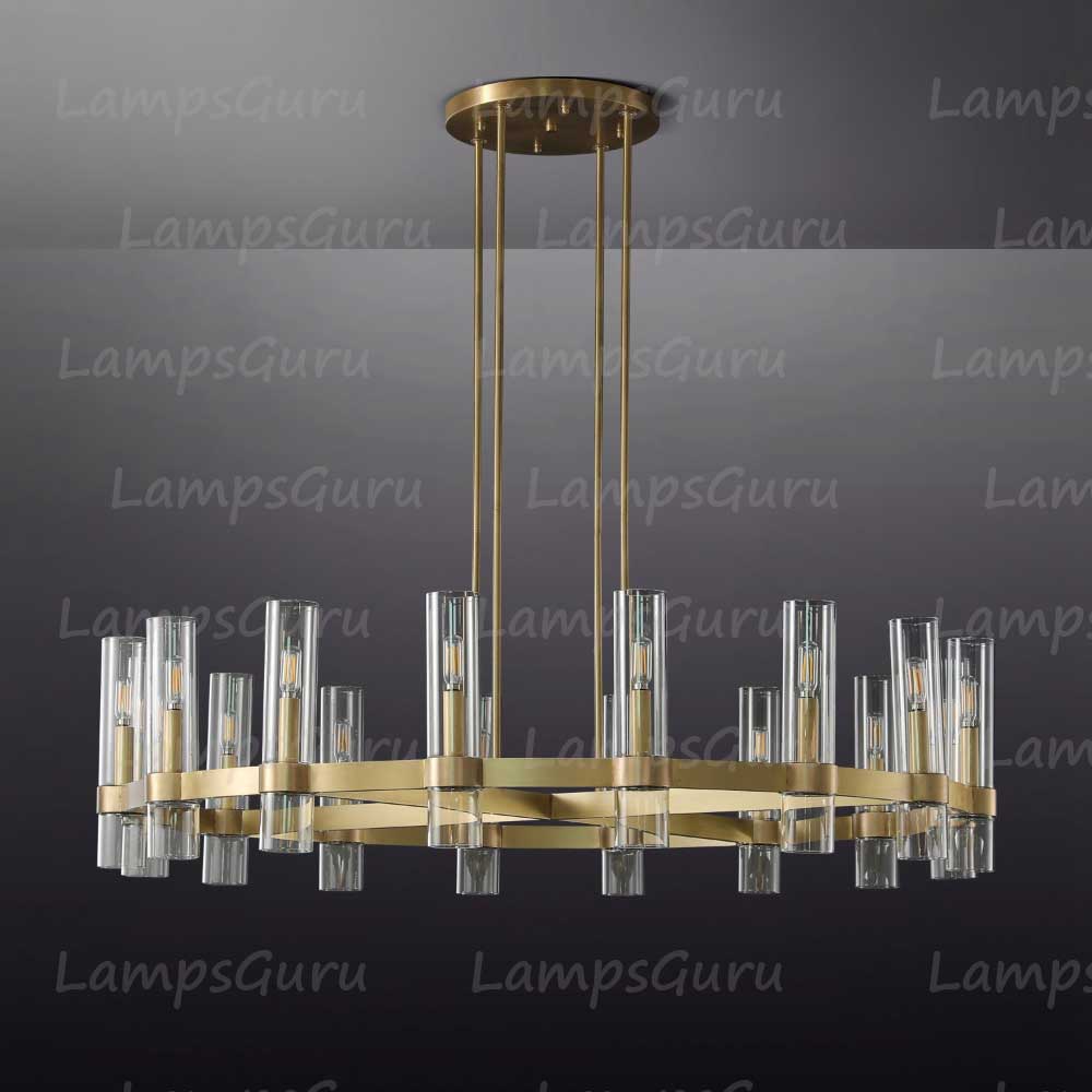 Ravelley Round Chandelier 48"
