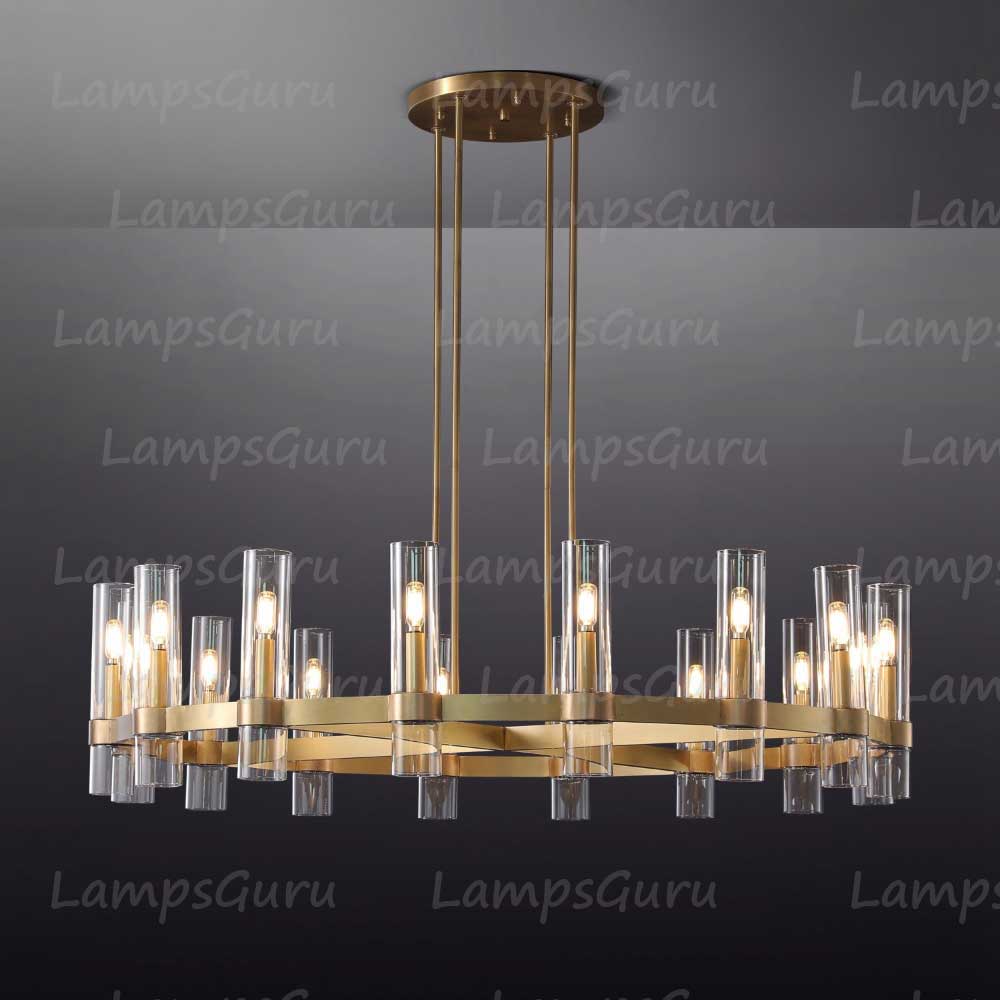 Ravelley Round Chandelier 48"