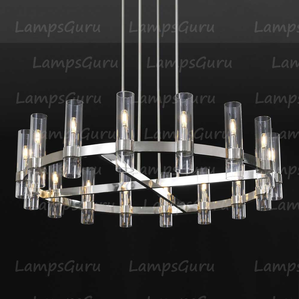 Ravelley Round Chandelier 48"