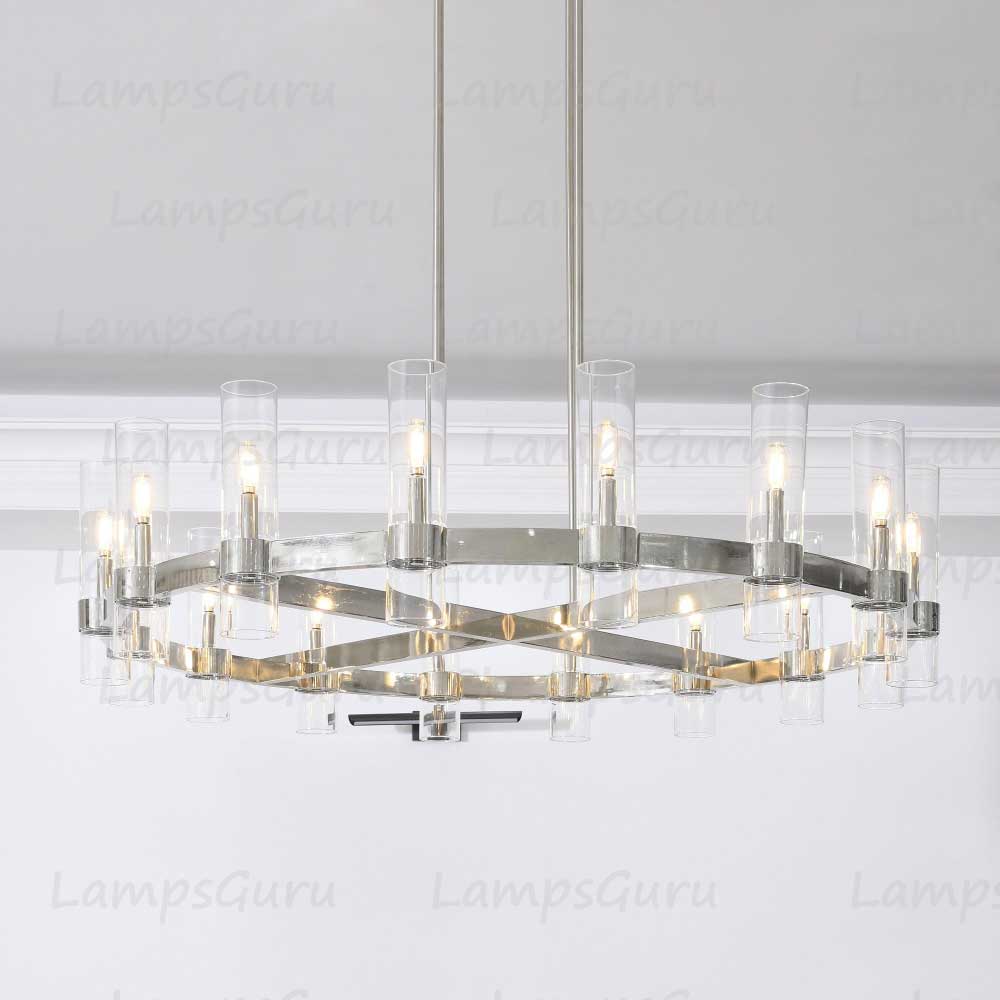 Ravelley Round Chandelier 48"