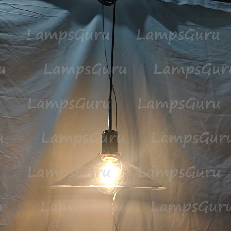 Utilitairey Glass Slope Shade Pendant