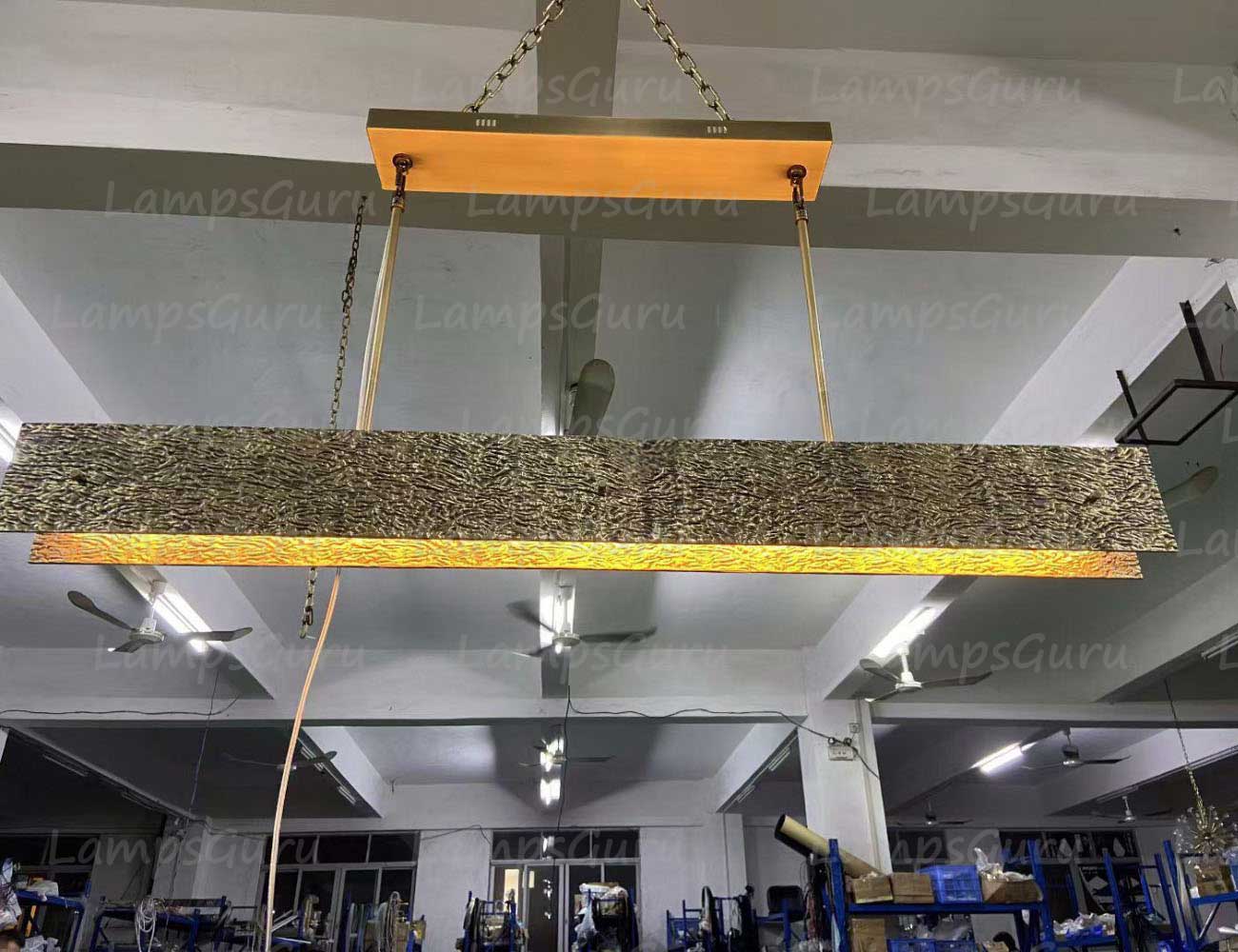 Vouvraya Linear Chandelier 72"