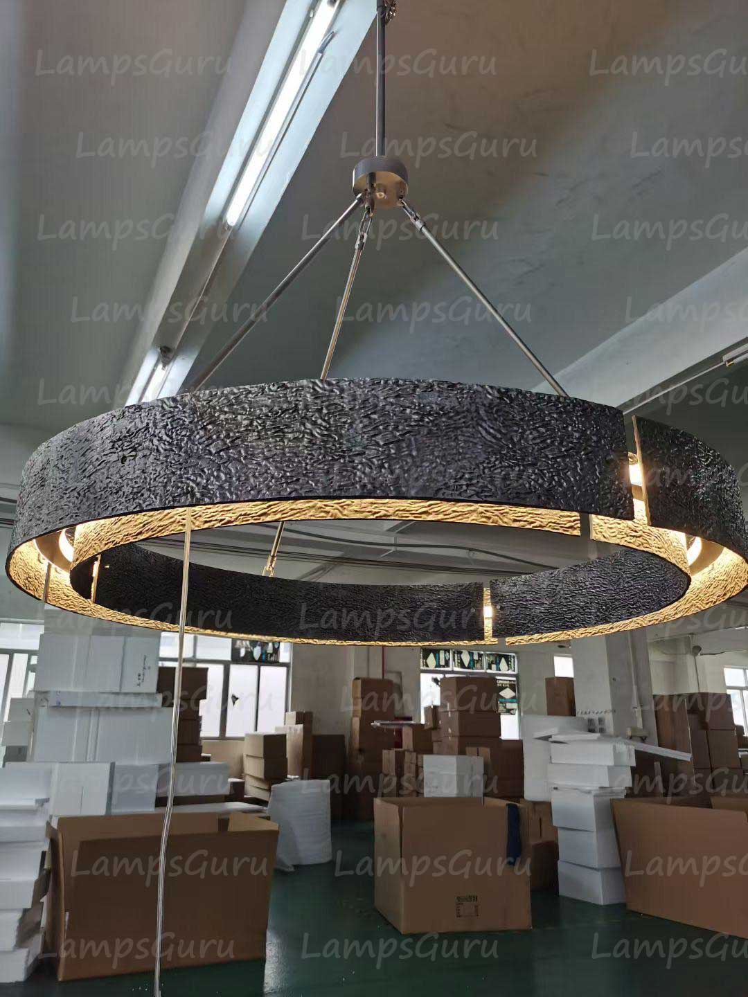 Vouvraya Round Chandelier 60"